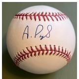 Albert Pujols Signed Baseball Rawlings OMLB Selig Ball with COA