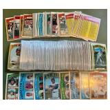 1972 Topps Vintage Baseball Partial Set - 250+ Nice Cards