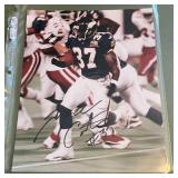 Tyrone Carter Signed 8x10" Photo - Minnesota Vikings Football