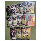 Adrian Peterson 14-Card Chrome Football Lot Minnesota Vikings