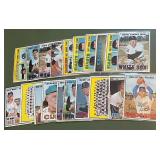 1967 Topps 20-Card Vintage Baseball Lot