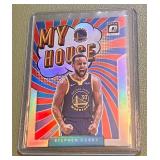 Steph Curry 2022 Donruss Optic My House #3 Basketball Card
