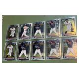 Minnesota Twins 10-Card Prospect Lot Bowman 1st Chrome Baseball