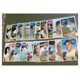 1969 Topps 20-Card Vintage Baseball Lot