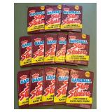 1988 Fleer Baseball Star Stickers 13 Pack Lot