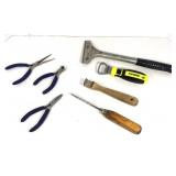 Lot of Misc Tools. Pliers. Bottle Opener Paint Scraper