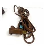 Lot of 3 Extension Cords, Plug Extender and Light Bulb Holder