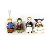 Two Sets of Salt and Pepper Shakers