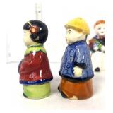 Two Sets of Salt and Pepper Shakers