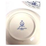 Lot of Misc. Tea Cups and Plates Blue Willow and Lakeview Japan