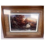 Terry Redlin Print Autumn Shoreline