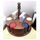 Two Sets of Poker Chips and Cards