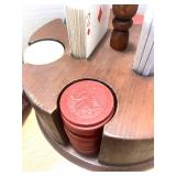 Two Sets of Poker Chips and Cards