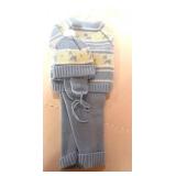 Adorable Never Worn  Vintage Baby Sweater Outfit Baby Blue