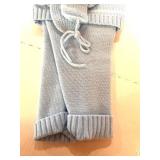 Adorable Never Worn  Vintage Baby Sweater Outfit Baby Blue