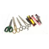 Scissors, Case Lock, Box Cutters