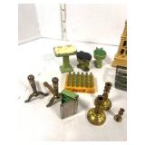 Misc Vintage Metal Dollhouse Furniture and More