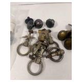 Porcelain Pulls Brass Pulls Drawer Hardware