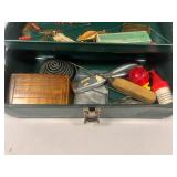 Vintage Victor Tackle box with Tackle
