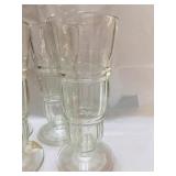 Set of 4 Vintage 8” Malt Glasses