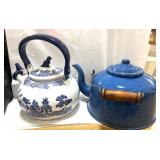 Two Vintage Teapots