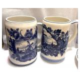 Lot of Blue Delft Items