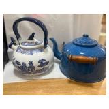 Two Vintage Teapots