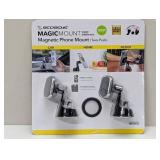 Scosche MagicMount Pro2 Window/Dash Magnetic Phone Mount for Car Home, 2 Pack