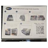 Mirapet Collapsible Pet Crate Bundle, Large