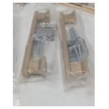 Sapphire Hexa Series 5 in. (128 mm) Center-to-Center Modern Gold Cabinet Handle/Pull (10-Pack)