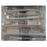 Octa Series 7-1/2 in. (192 mm) Center-to-Center Modern Gold Cabinet Handle/Pull (10-Pack)