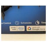 Feit Electric Triple Outlet Outdoor Smart Plugs, 2-Pack, WiFi, Controls Devices from Anywhere, Voice Control, Schedules, Timer, Compatible with Alexa and Google Home, Black