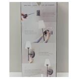 Globe Electric Wireless Rechargeable LED Integrated Wall Sconce (2 Pack)