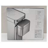 simplehuman 4L Compost Caddy Bin with Magnetic Docking Steel
