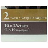 Floor Choice, 2 Pck, Abstract Registers Vent Covers, Oil Rubbed Bronze 4" x 10"