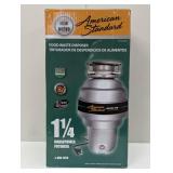 American Standard Model Asd1250-1 1/4 Hp Premium Disposal W/ Power Cord
