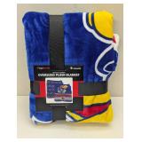 Logo Brands Kansas Jayhawks 50x60 Raschel Throw