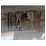 All Purpose 2 Drawer Storage Clear - Brightroom™: Acrylic Utility Bins, PETG, 1352 Volume, 8.8" H, 12.6" D, 12.2" W