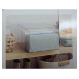 All Purpose Single Drawer Storage Clear - Brightroom™: PETG Acrylic Drawer, Universal Storage Bin