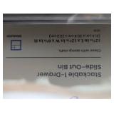 All Purpose Single Drawer Storage Clear - Brightroom™: PETG Acrylic Drawer, Universal Storage Bin