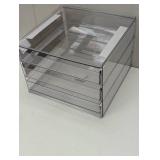 All Purpose 3 Drawer Storage Clear - Brightroom™: Acrylic Utility Bins, Universal Storage