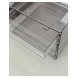 All Purpose 3 Drawer Storage Clear - Brightroom™: Acrylic Utility Bins, Universal Storage