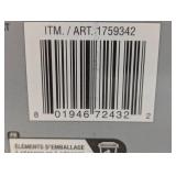 Evergreen LED Glass Raindrops, Gray Finish Set of 3