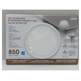 Feit LED Downlight Flush or recessed Mount Dimmable Ceiling Light 850 Lumens 6"