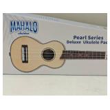Mahalo Deluxe Soprano Ukulele w/ Accessories, Right Handed