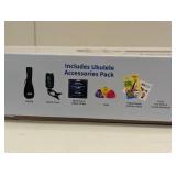 Mahalo Deluxe Soprano Ukulele w/ Accessories, Right Handed