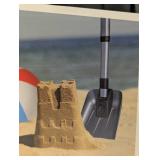 Folding Sport Utility Shovel - Gray - Collapsible Design - Perfect for Camping and Other Outdoor Activities