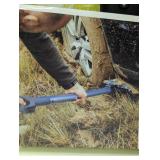 Folding Sport Utility Shovel - Gray - Collapsible Design - Perfect for Camping and Other Outdoor Activities