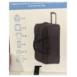 Delsey Paris 28" Polyester Torrent Duffel Bag Water Resistant w/ Wheels Handle