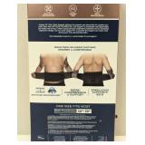 Copper Fit Elite Air Back Support Brace with Airflow Technology, Adjustable Compression Straps, Double Band, One Size Fits Most
